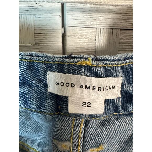 Good American Good Boy Vintage curvy jean flat tummy tech & gan proof Waistband - Picture 4 of 16
